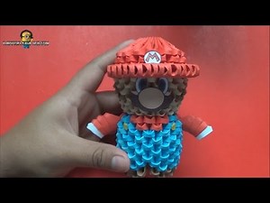 Origami 3D Mini Mario bros