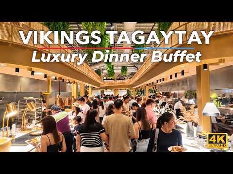 IS ₱1,448 VIKINGS LUXURY BUFFET WORTH IT? 🇵🇭 | Dinner in Tagaytay