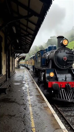 AI generated Indian toy train in Nilgiris #hyderabad #vizag #beachvibes