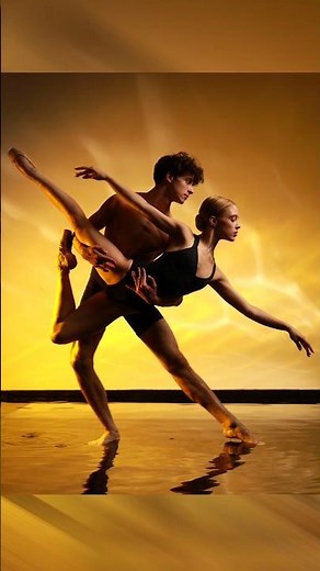 🇺🇦 Model poses for photoshoot📸 Ballet. Models Anna and Artem