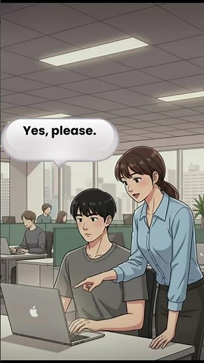 Asking Coworker for Help on a Task | Real Office English Conversation