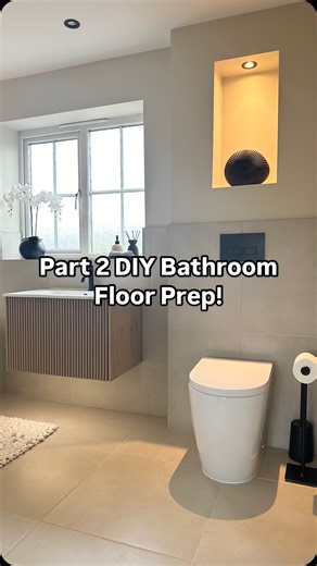 Calling all DIY’ers here’s how to prep your bathroom floor like a pro before tiling! I used 6mm Hardie Backer board to make sure my floor was strengthened and reinforced to prevent any flex so that my new tiles don’t crack. Just a shame the builders who installed the previous one didn’t. That bathroom might have lasted longer! I’ve been nominated for an award!!! I’m up for best bathroom and best diy at the @ufurnishcom Home awards! I’m resharing this series to remind you all of this project. If 