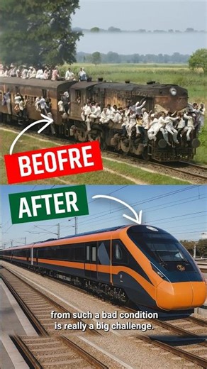 India 15 Years Back vs Today | Railway Transformation 👏