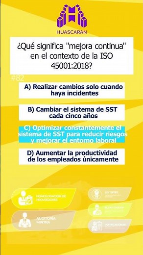🔄 82 Continuous Improvement in ISO 45001; The Engine that Reduces Accidents