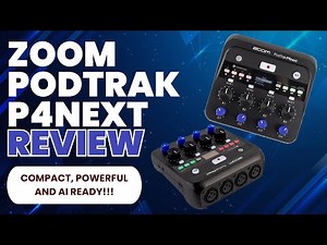 Zoom PodTrak P4Next: Compact, Powerful & AI-Ready! FULL Review