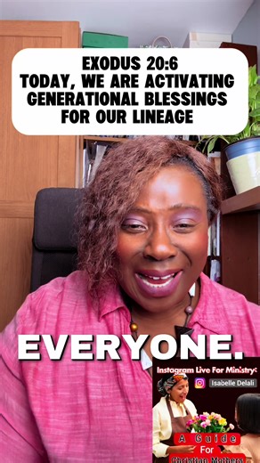 Exodus 20:6 A thousand generations blessings #isabelle_delali #christian #prayingforyou #dailyprayer #CapCut