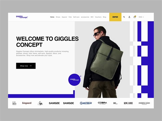 Fashion E-Commerce Brand Website Re-Design Process