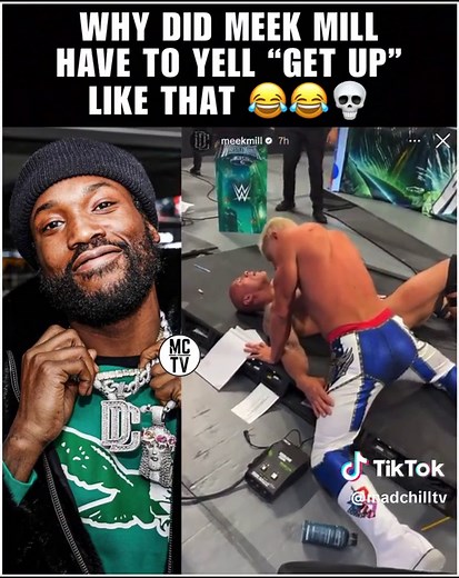 Meek Mill yelling