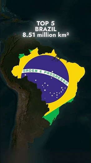 Top 10 Biggest Countries in the World 🌍