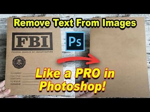 How to Remove Text from an Image in Photoshop (Step-by-Step)