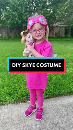 Just a good ole DIY costume! #pawpatrolcostume #diy #diycostume #diyskyecostume #superheroday #pawpatrol