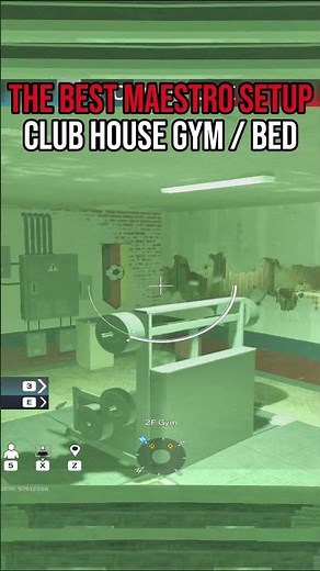 THE ULTIMATE Maestro setup for clubhouse top floor 🔥 #r6 #r6siege #gaming #rainbowsix #vanzhr6 #fyp