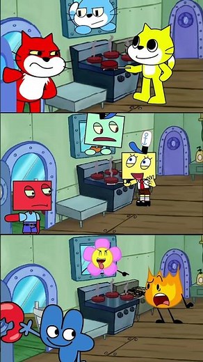 Mr Krab Angry - FNF krusty karoling - Scratch vs Sprunki vs BFDI Mod - Friday Night Funkin' Game