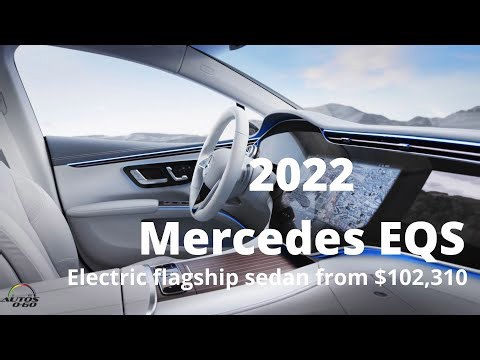 2022 Mercedes EQS, first look on the road around Palo Alto, California