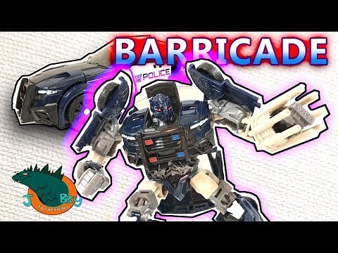 Transformers The Last Knight Barricade Deluxe Class Review