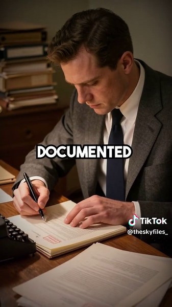 Blue Book director couldn't even investigate his own cases 👽 #UFO #aliens #conspiracy