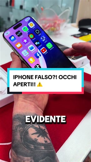 ❌ iPhone 16 Pro Max 512GB… ma la sorpresa è stata amara Questo cliente pensava di aver fatto l’affare comprando da un privato su Facebook 📱 👉 Prezzo allettante 👉 “Usato come nuovo” 👉 Nessuna garanzia Risultato? Telefono non originale / manomesso / con problemi (come mostri nel Reel) 😤 ⚠️ Il risparmio facile spesso è una truffa Per questo consiglio sempre una cosa semplice ma fondamentale: ✅ Compra solo in centri di fiducia ✅ Dove ci mettono la faccia ✅ Con garanzia reale e assistenza ✅ Così
