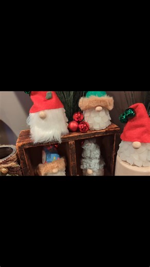 12 reactions | Christmas is coming & so are these adorable gnomes! | Granny's Glass | Facebook