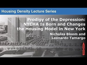 Prodigy of the Depression: NYCHA Is Born and Changes the Housing Model in New York