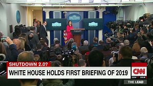 WH defends Trump at first press briefing of 2019