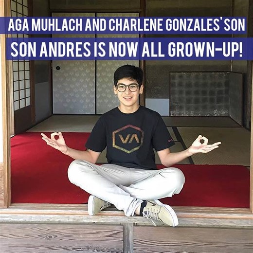 40K views · 459 reactions | #PushTV: Do you remember Aga Muhlach and Charlene Gonzales' son Andres? He's all grown-up now! | PUSH | Facebook