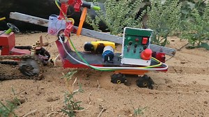 382K views · 8K reactions | Diy tractor mini borewell drilling machine | Water pump | Motor | Science project Hi friends! If you enjoy DIY and creative toy-making videos, make sure to follow this page and turn on all notifications so you never miss a new video. #maketoys #scienceproject #diytractor #borewell #drilling #waterpump #machine #motor | Make Toys | Facebook