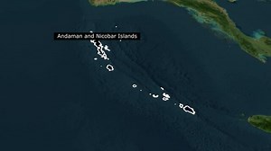 Andaman And Nicobar Islands, India Animated Political Map | Professional State Geography Motion Graphic Video