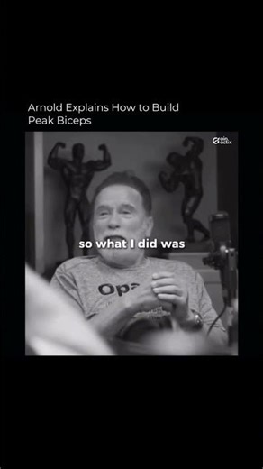 Arnold Reveals the REAL Way to Grow Your Biceps