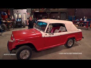 Gearz TV: 1967 Jeepster Convertible rare Deluxe Edition