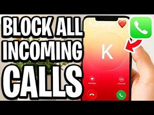 How To Block All Incoming Calls On iPhone - Full Guide