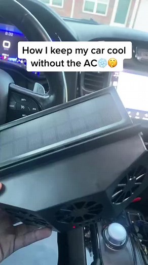Stay Cool with Sol-Air Chill Pro: Solar-Powered Car Cooler