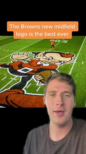 Brownie the Elf: The New Browns Midfield Logo