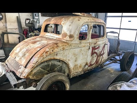 AMAZING 1934 Ford DIRT TRACK Car Resurfaces After 50+ Years in Storage