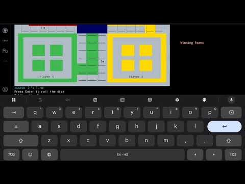 CLI Ludo game | CS50p Final Project 