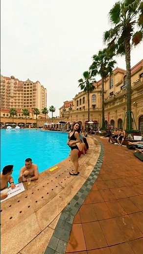 Girls Interact With You at the Pool Party!