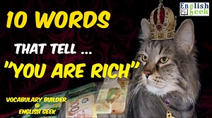 💹10 Words that tell, "You are rich!" Vocabulary Booster: Other Words for "Rich" 🔰🔰🔰🔰🔰🔰🔰🔰🔰🔰🔰🔰🔰🔰🔰🔰🔰🔰🔰🔰 #English #learnenglish #vocabulary #englishlearning #englishvocabulary #exam #viralpost #synonyms #antonyms #art #EFL #TESOL #learning #IELTS #TOEFL #GMAT #rich #ieltsvocabulary #greprep #SATvocab #viralvideo #visualvocabulary #viralvocab #virals #englishgeek #improvevocabulary #wordoftheday #englishteacher #trending #word 🌱🌱🌱🌱🌱🌱🌱🌱🌱🌱🌱🌱🌱🌱🌱🌱 | English Geek