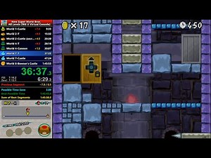 New Super Mario Bros. (DS) (All Levels) in 1:44:40 - [WR on 18/11/2019]