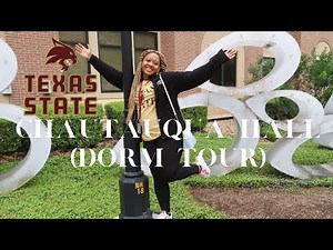 Texas State Chautauqua Hall Dorm Tour
