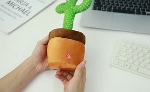 Watch Dancing Cactus Talking Toy Singing 120 Songs on Amazon Live