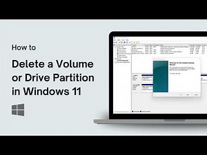 How to Delete a Volume or Drive Partition in Windows 11