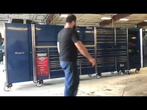 Snap on tool box loading Fail