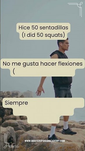 GYM VOCABULARY IN SPANISH 💪 #speakspanish #studyspanish #learnspanishonline #español #spanish