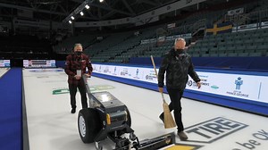 As part of #ThankAnIceTech Week, we're having a look back at old videos and highlighting the work of the ice technicians at the 2022 BKT Tires & OK Tire World Women's Curling Championship. It's many long days at a championship event! | Curling Canada