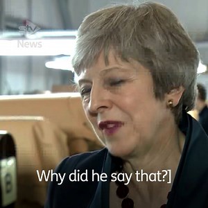 50K views · 242 reactions | STV's Bernard Ponsonby pressed Theresa May on how the draft Brexit deal will affect Scotland. The Prime Minister was grilled on the cost of withdrawing from EU during her visit to a factory in Renfrewshire. Read the full interview ➡️ bit.ly/2RjACVt | STV News | Facebook
