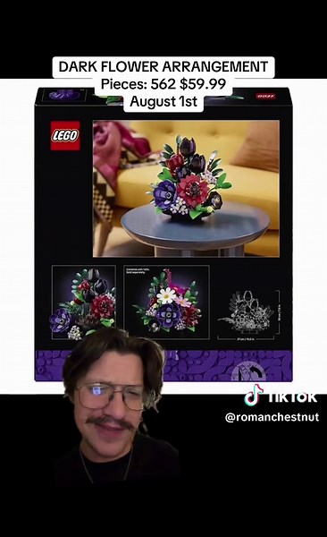 LEGO Flowers Revealed: Olivia Rodrigo Bouquet & Dark Arrangement