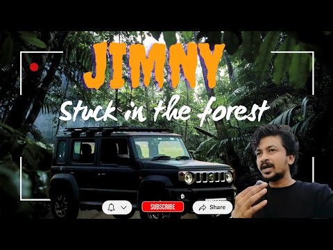 Crazy 4x4 Suzuki Jimny off road INDIA forest adventure [STUCK]
