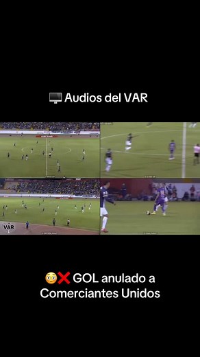 😳🖥️ CONAR dio a conocer los audios del VAR sobre el gol anulado a Comerciantes Unidos. ¿Opiniones? | ContraGolpe