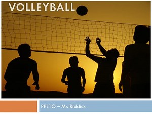 Volleyball - SlideServe