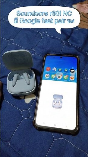 The soundcore r60i NC headphones support google fast pair but it probably needs to be updated first.