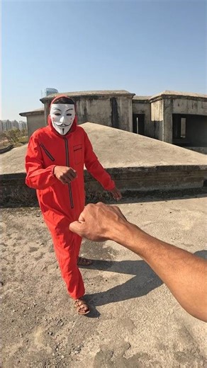 rooftop parkour vs money heist free running pov 😍#parkour #freerunning #trendingshorts #youtube